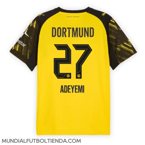 Camiseta Borussia Dortmund Karim Adeyemi #27 Primera Equipación Replica 2025-26 mangas cortas